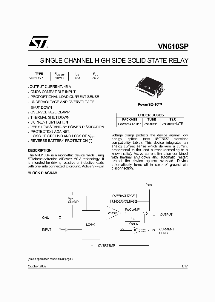 VN610SP13TR_1725965.PDF Datasheet