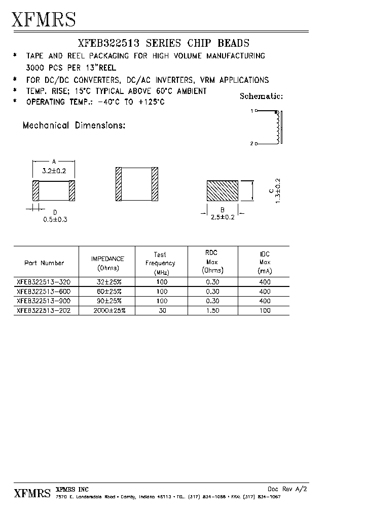 XFEB322513-600_1727527.PDF Datasheet