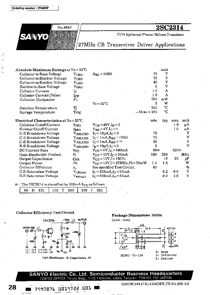 2SC2314F_1369906.PDF Datasheet