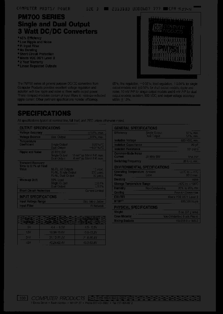 PM741_1369922.PDF Datasheet