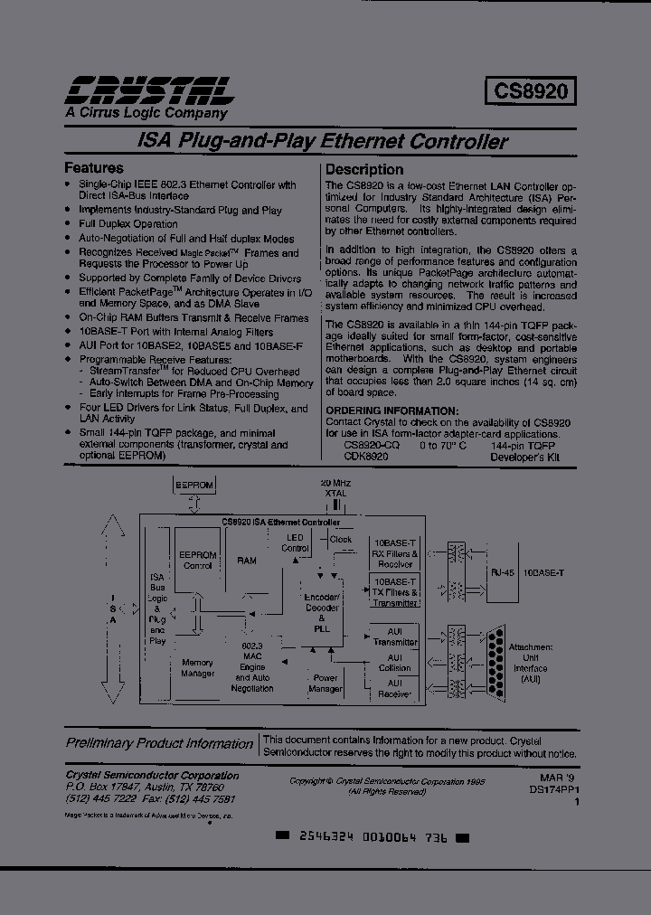 CS8920-CQ_1369853.PDF Datasheet