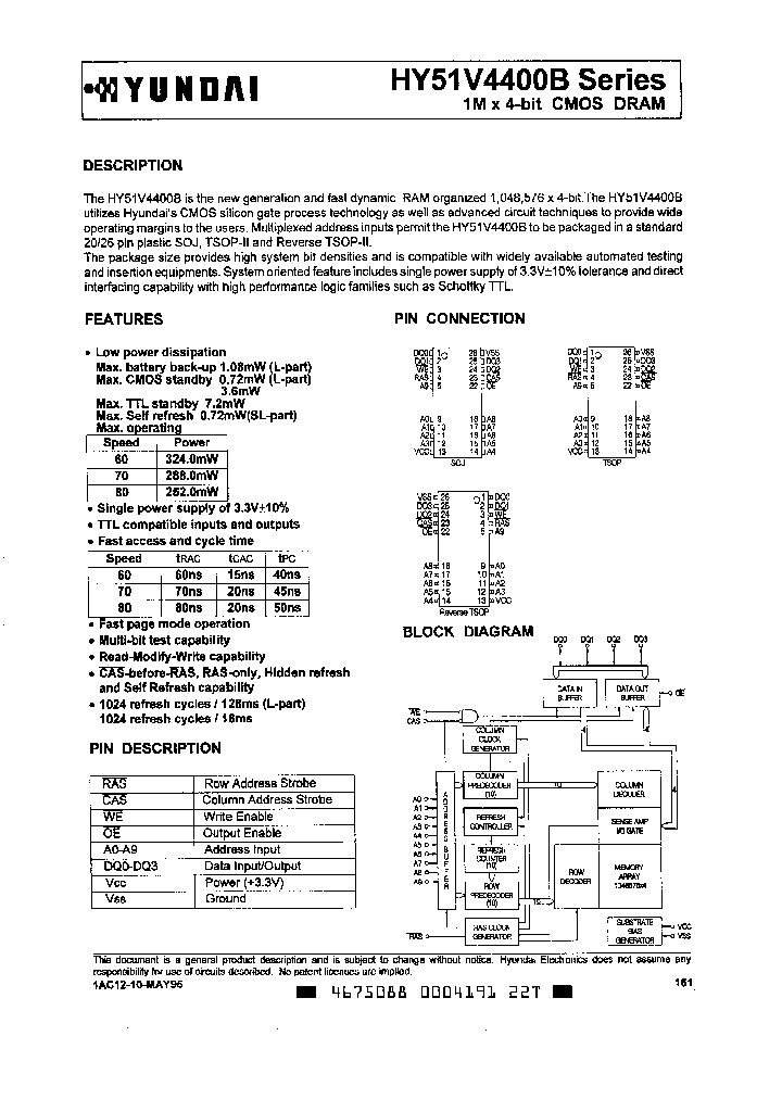 HY51V4400BR-60_1375545.PDF Datasheet