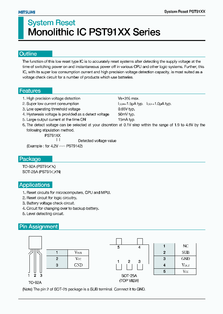 PST9121_1370527.PDF Datasheet