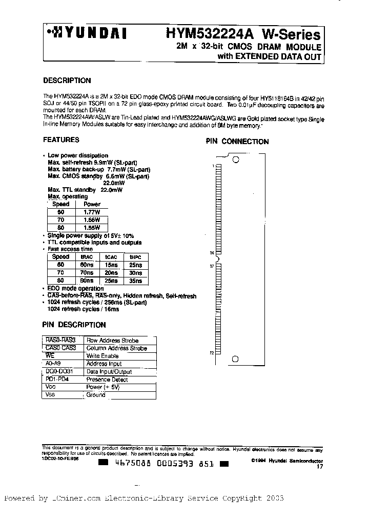 HYM532224AW-80_1378818.PDF Datasheet
