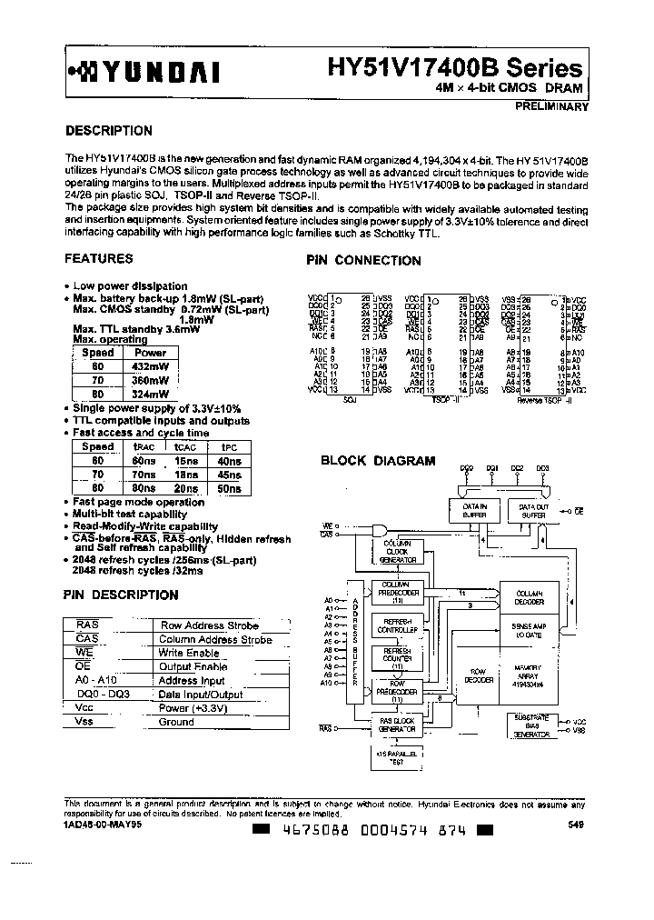 HY51V17400BR-60_1375551.PDF Datasheet