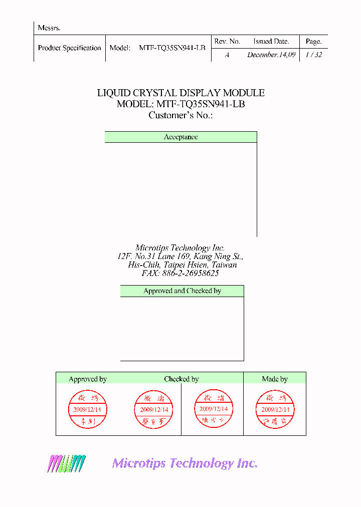 MTF-TQ35SN941-LB_1375022.PDF Datasheet