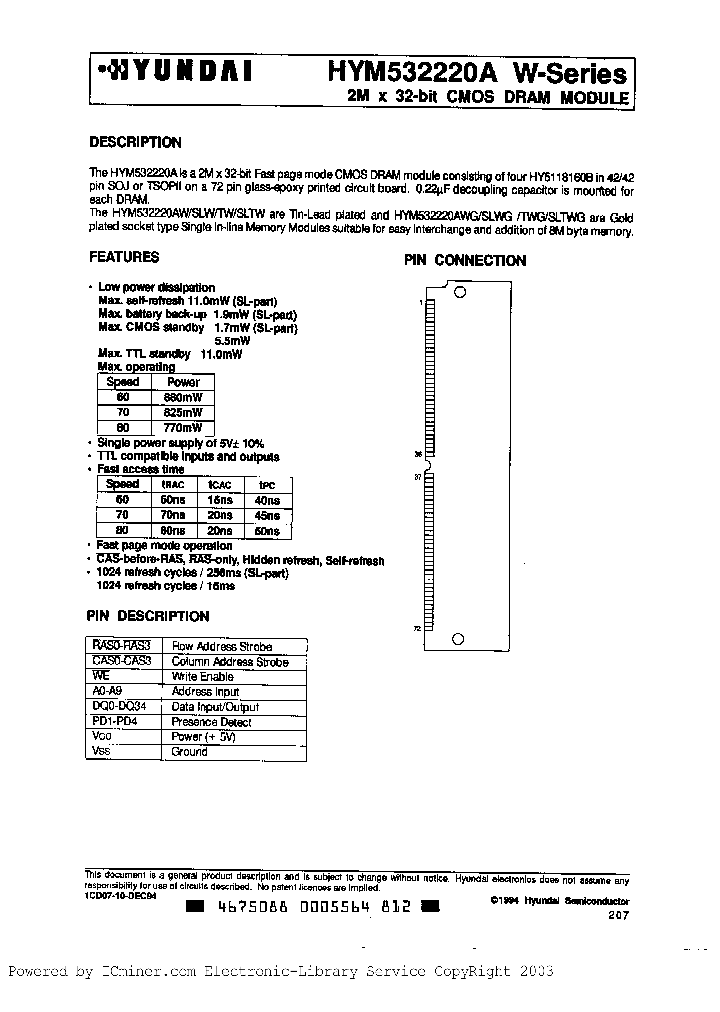HYM532220AW-80_1378817.PDF Datasheet
