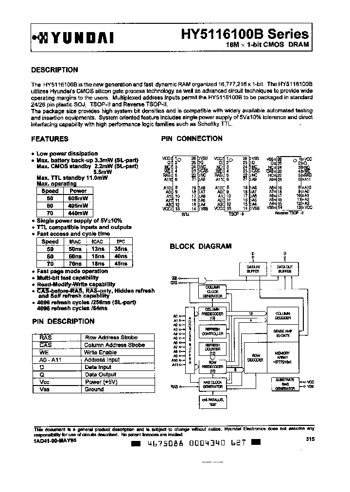 HY5116100BR-60_1375539.PDF Datasheet