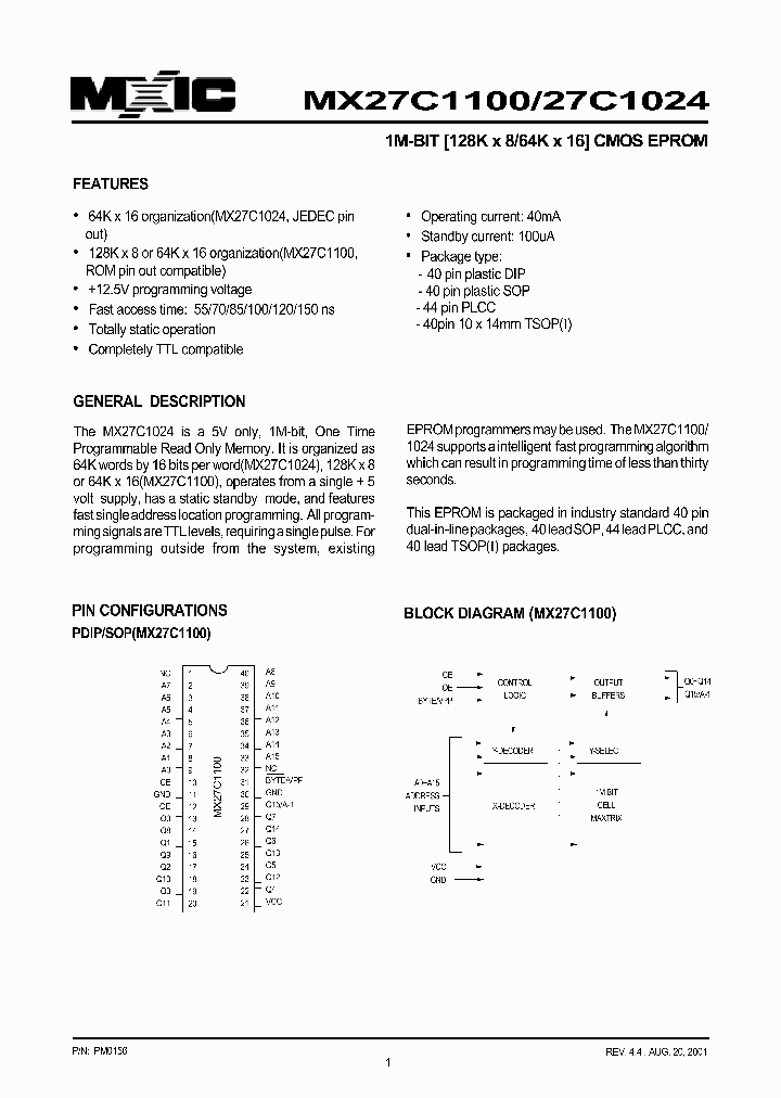 27C1024_1374989.PDF Datasheet