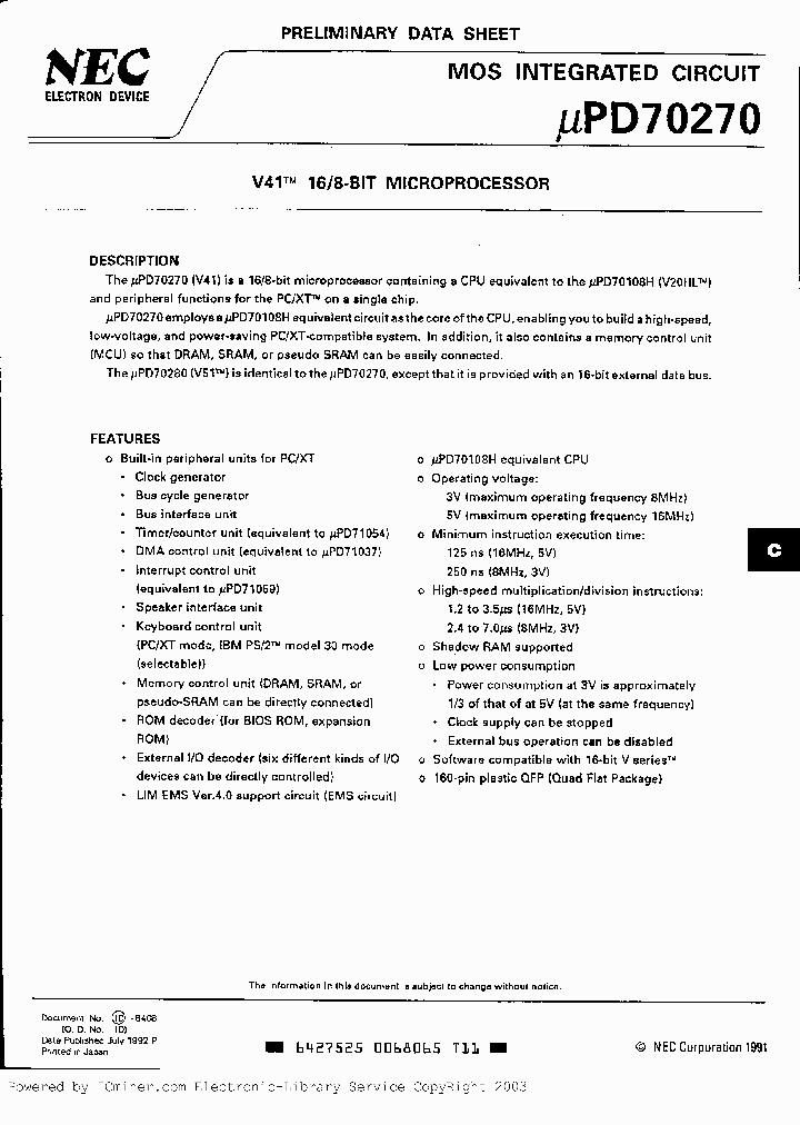UPD70270GD-5BD_1385450.PDF Datasheet