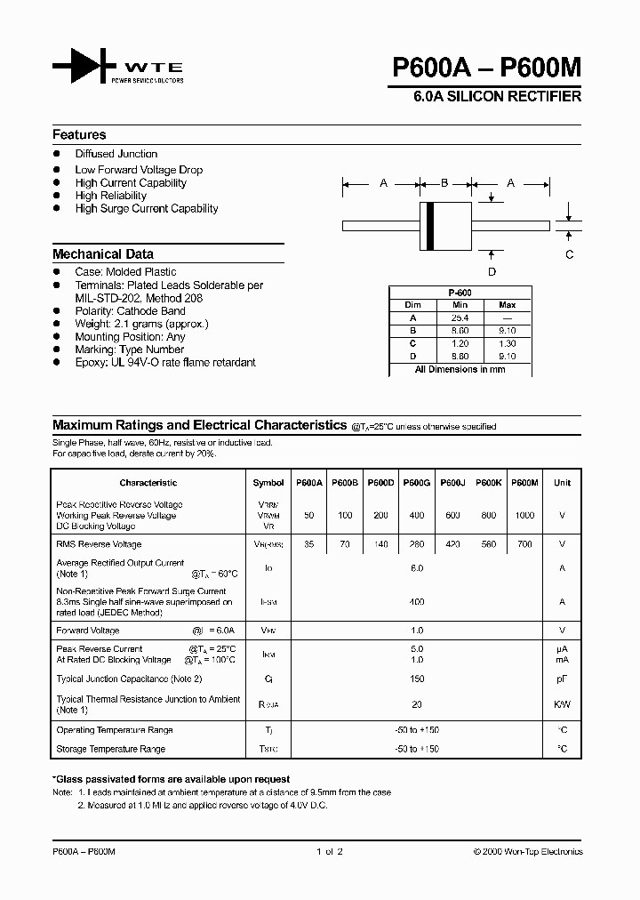 P600A-P600M_1370597.PDF Datasheet