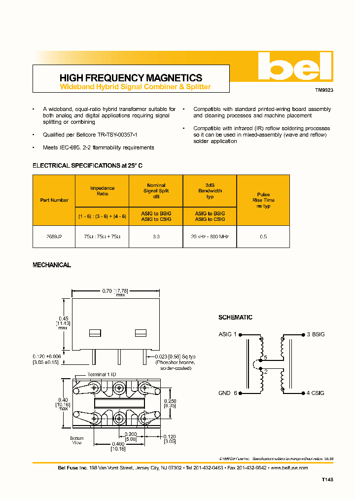 2689J2_1341209.PDF Datasheet