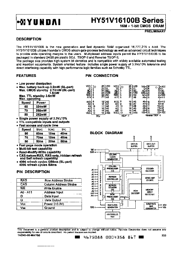 HY51V16100BR-60_1375548.PDF Datasheet