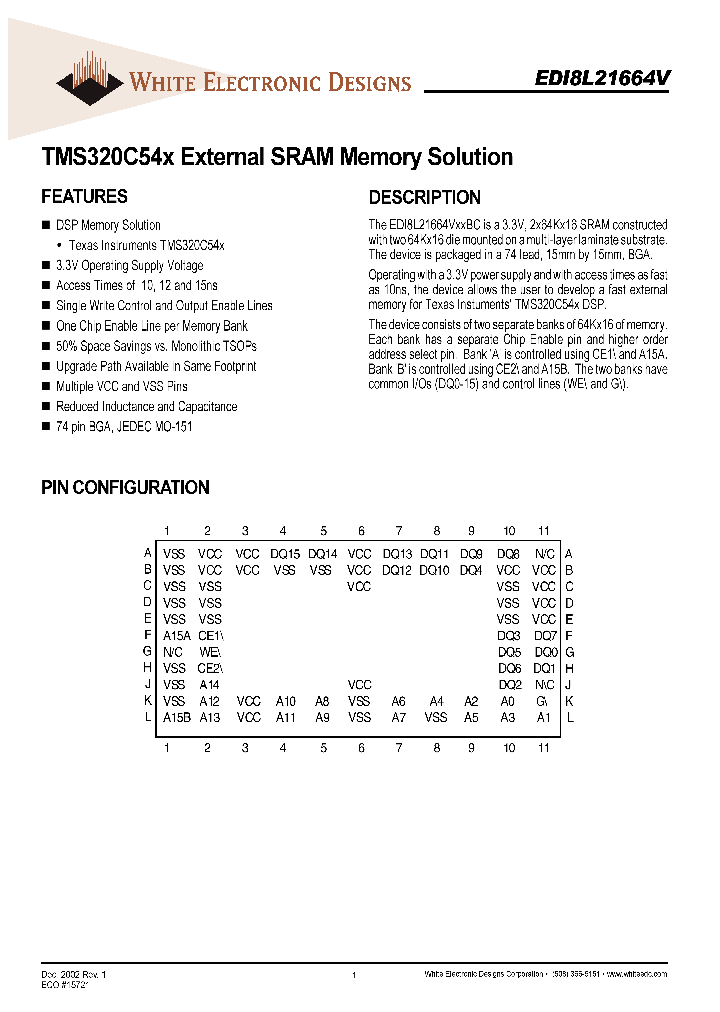 EDI8L21664V-BC_1378566.PDF Datasheet