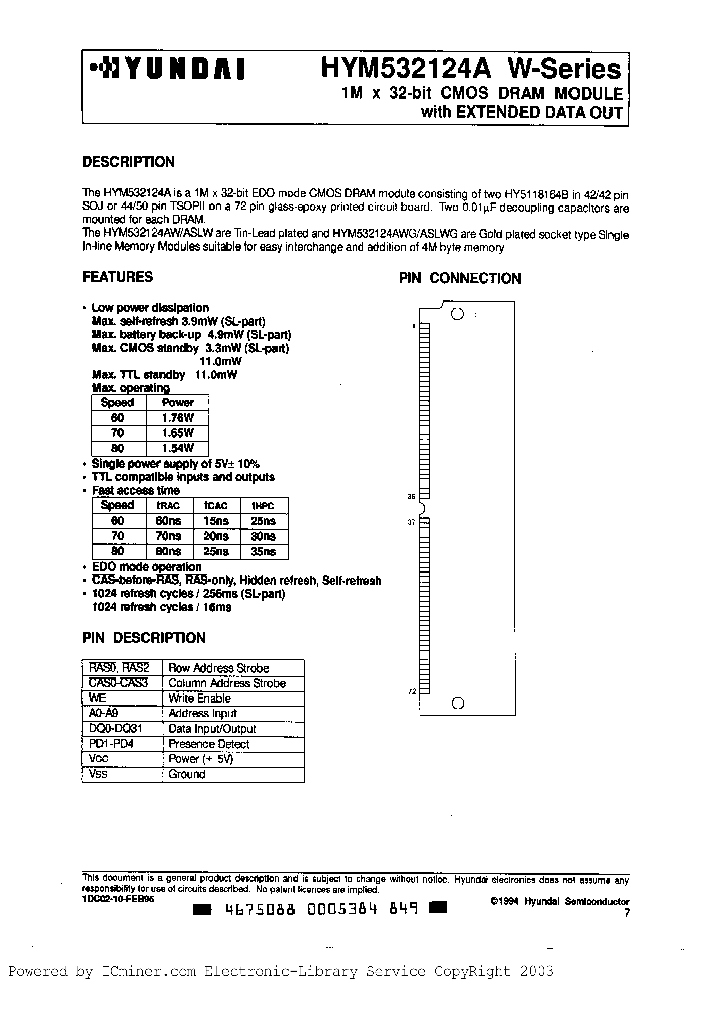 HYM532124AW-80_1378816.PDF Datasheet