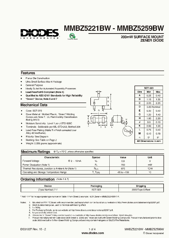 MMBZ5234BW-7-F_1380811.PDF Datasheet
