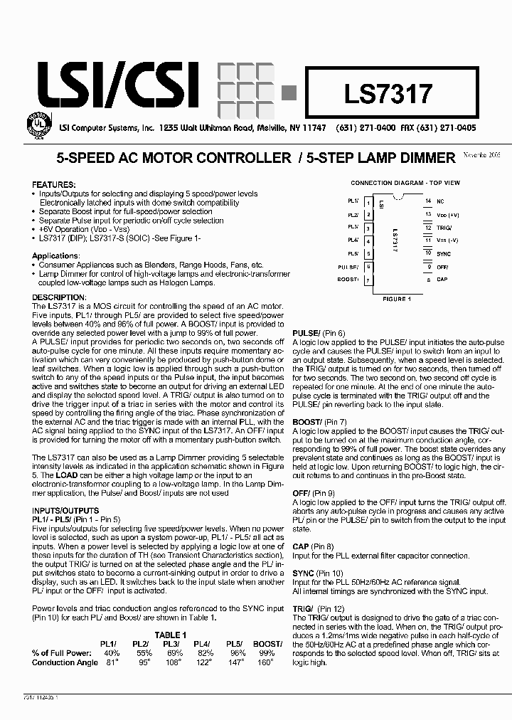 LS7317_1382310.PDF Datasheet