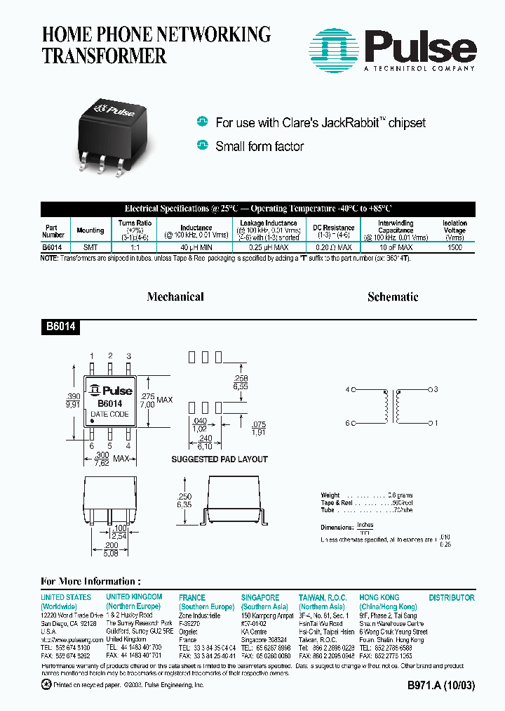 B6014T_1388413.PDF Datasheet