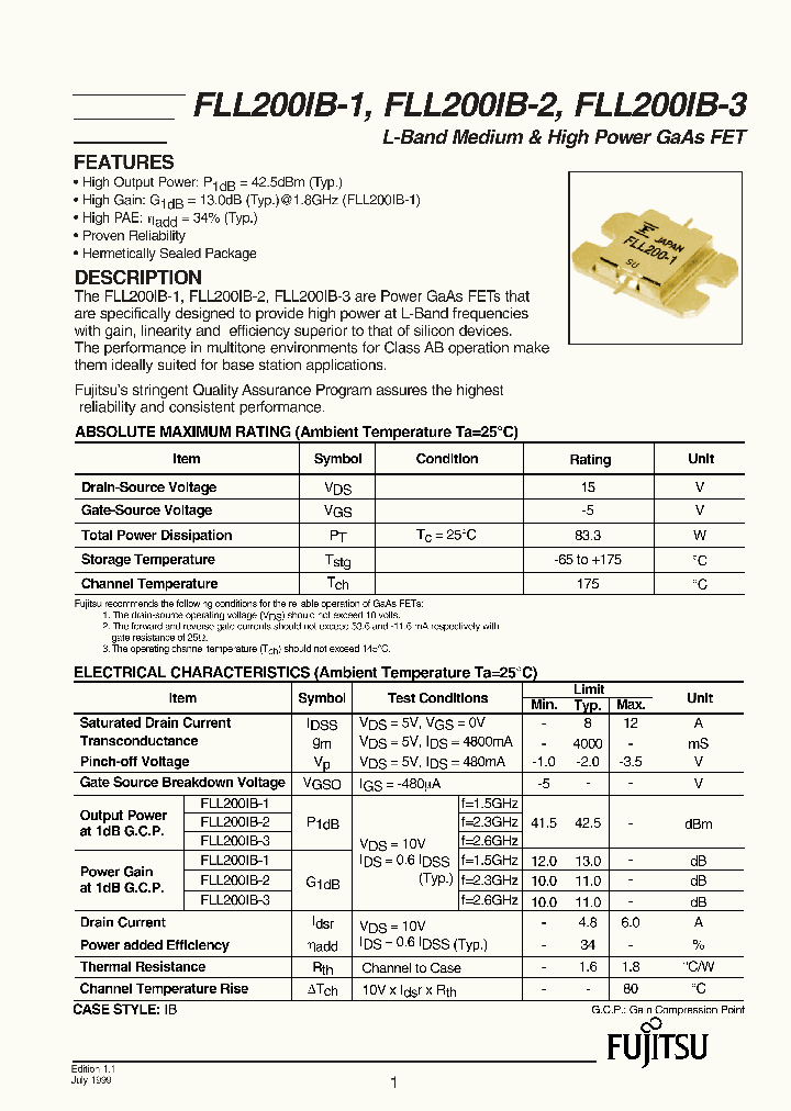 FLL200IB-3_1391110.PDF Datasheet