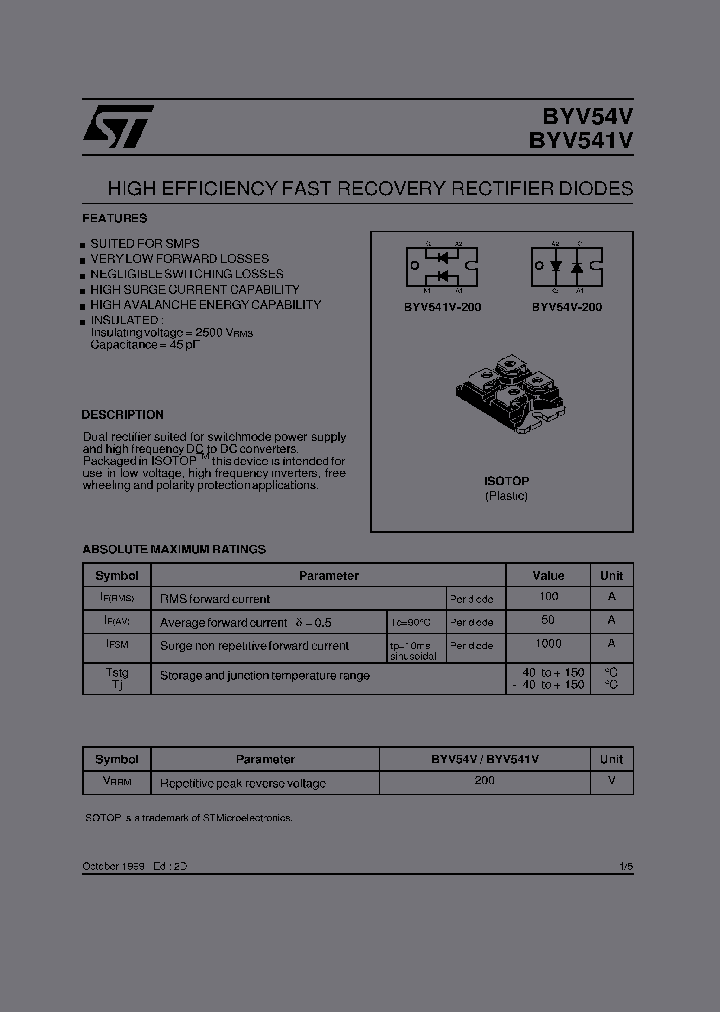 BYV541V200_1377500.PDF Datasheet