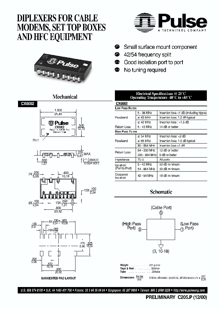 CX6002_1394692.PDF Datasheet