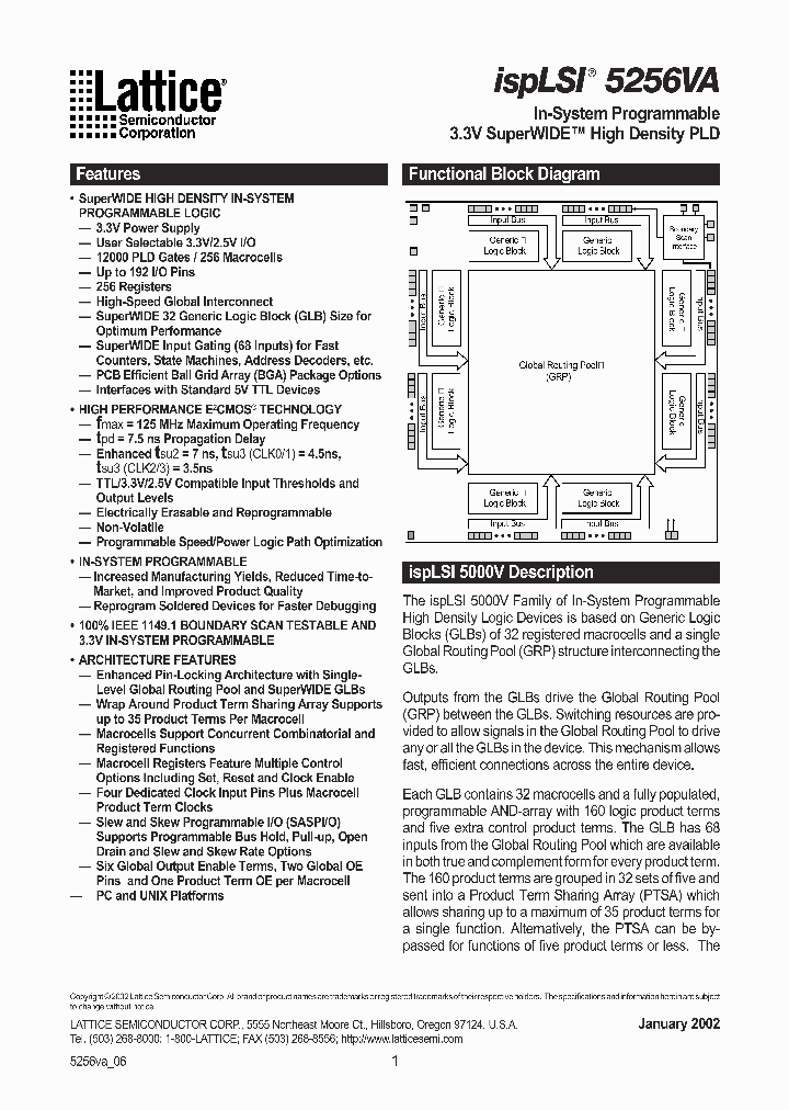 ISPLSI5256VA-70LB208_1406239.PDF Datasheet