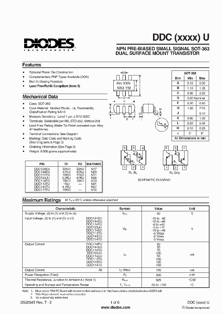 DDC113TU-7-F_1407931.PDF Datasheet