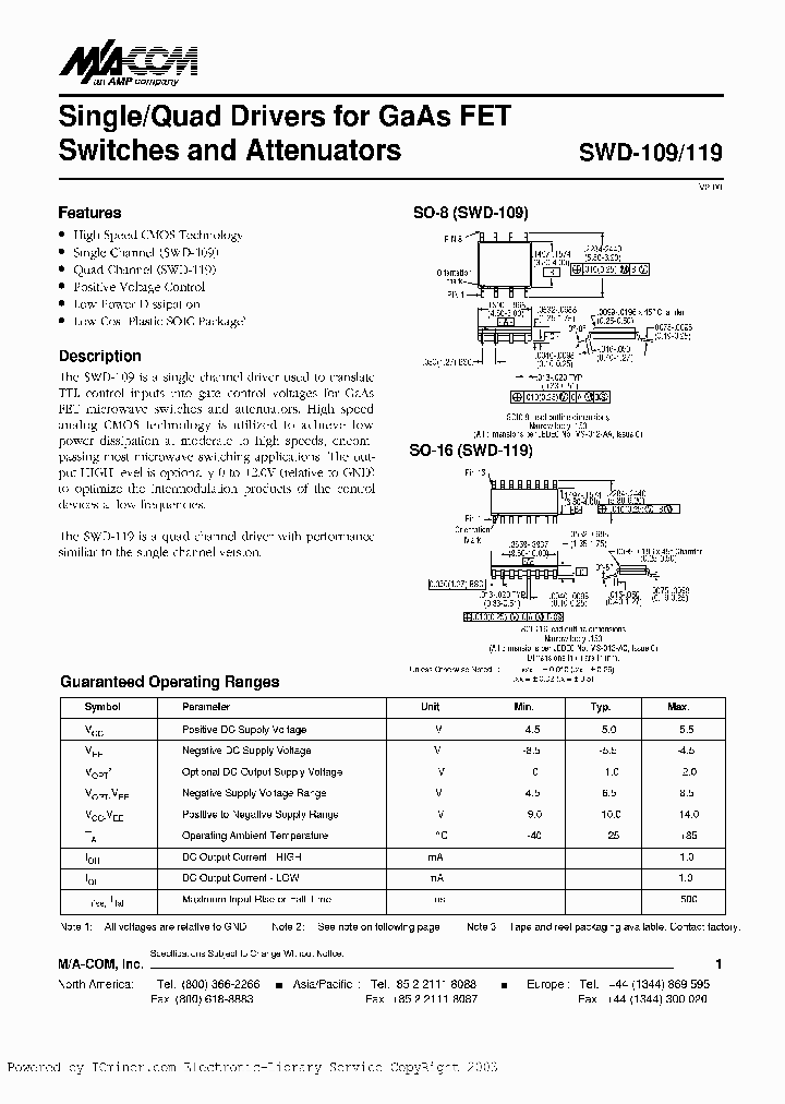 SWD-109PINTR_1408302.PDF Datasheet