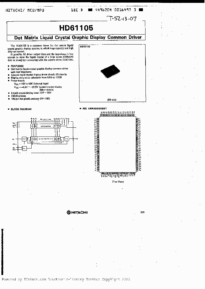 HD61105FP_1409889.PDF Datasheet