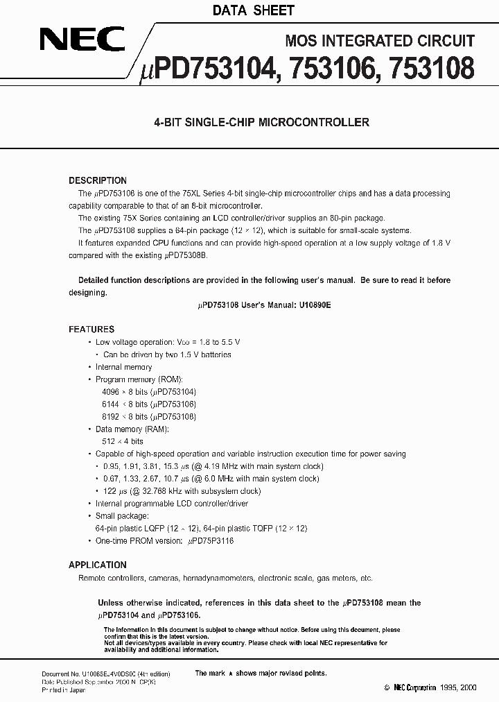 UPD753106GK-XXX-8A8_1410506.PDF Datasheet