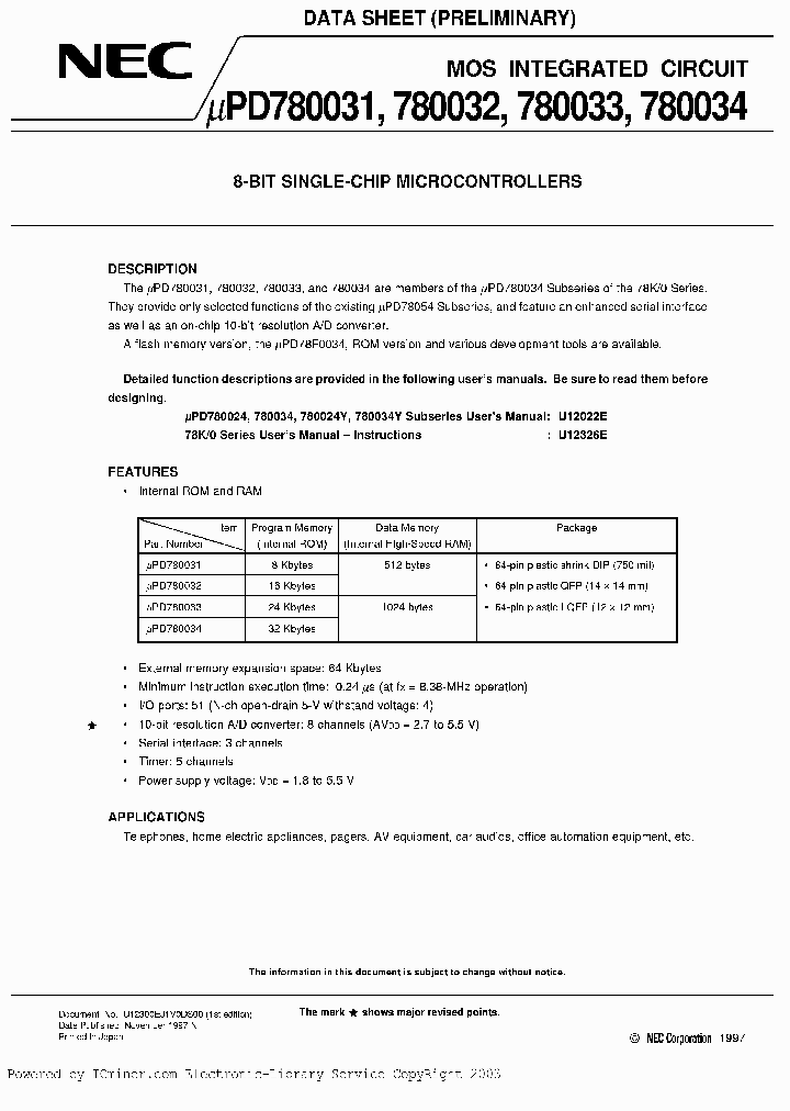 UPD780031GK-XXX-8A8_1410512.PDF Datasheet
