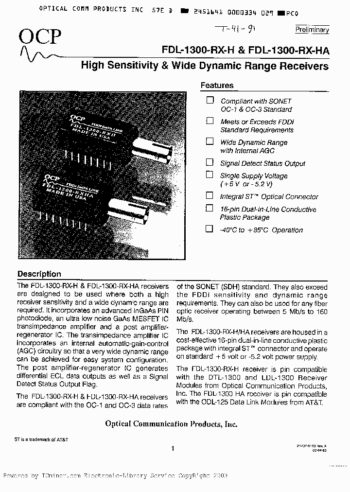 FDL1300RX-H01_1410968.PDF Datasheet