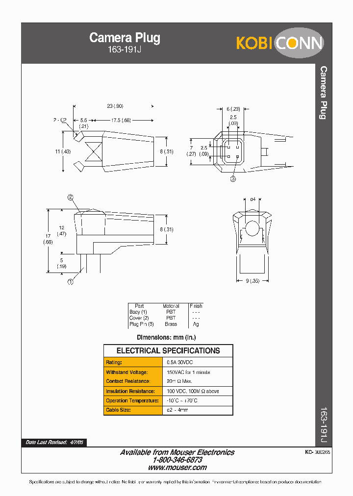 163-191J_1416008.PDF Datasheet