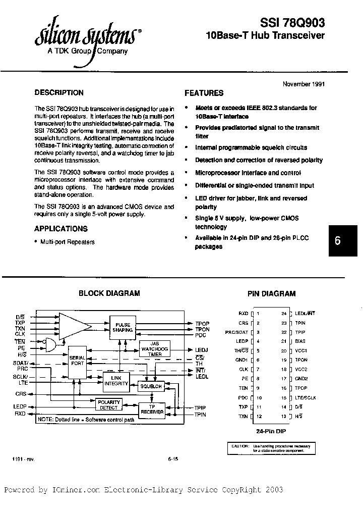 SSI78Q903-CP_1422707.PDF Datasheet