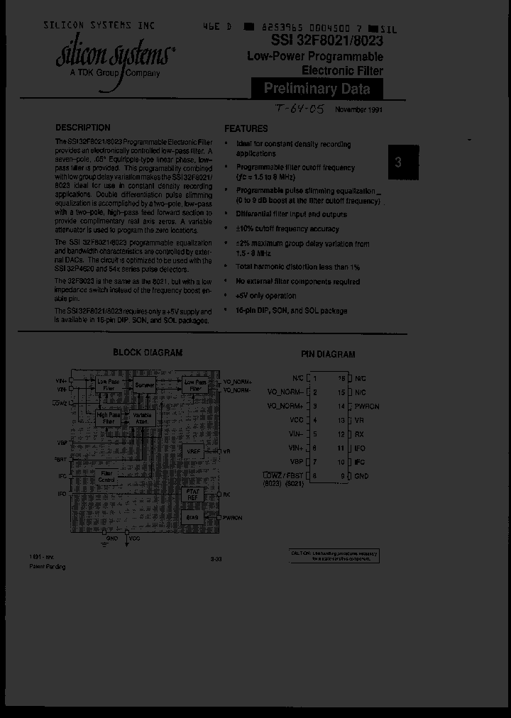 SSI32F8023-CP_1422708.PDF Datasheet