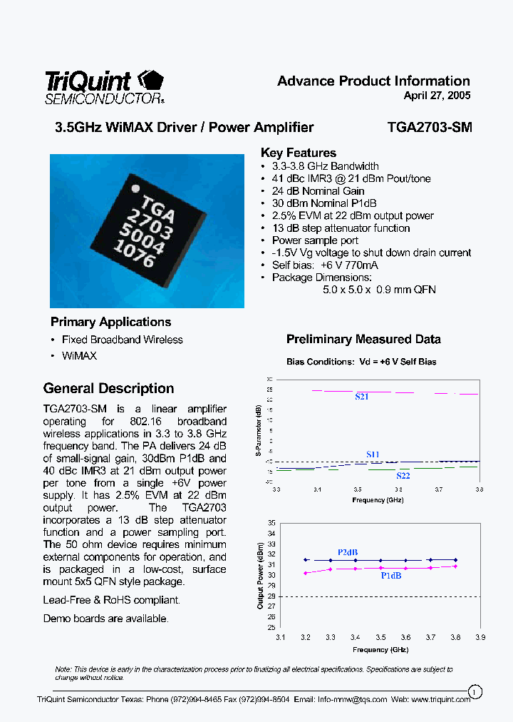 TGA2703-SM_1427507.PDF Datasheet