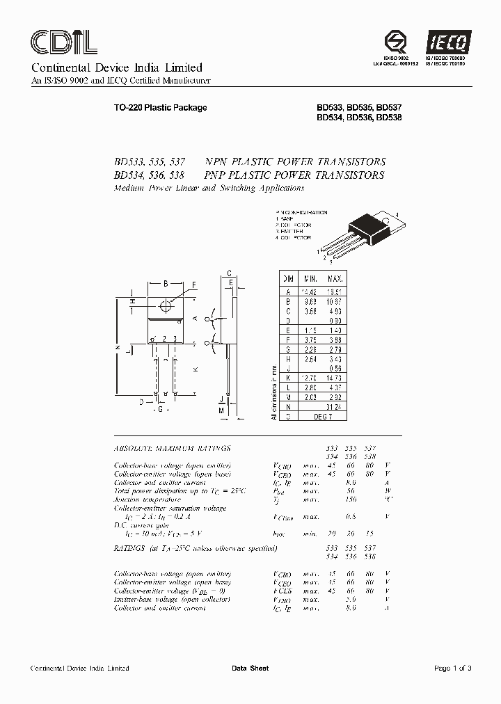 BD535K_1428436.PDF Datasheet