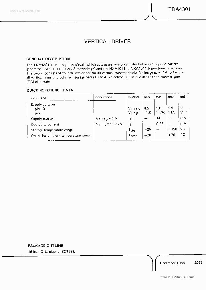 TDA4301_1727094.PDF Datasheet