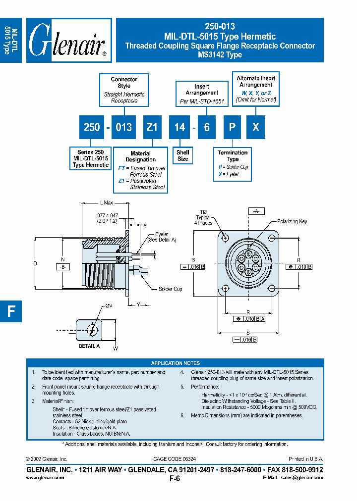 250-013FT14-6PW_1730918.PDF Datasheet