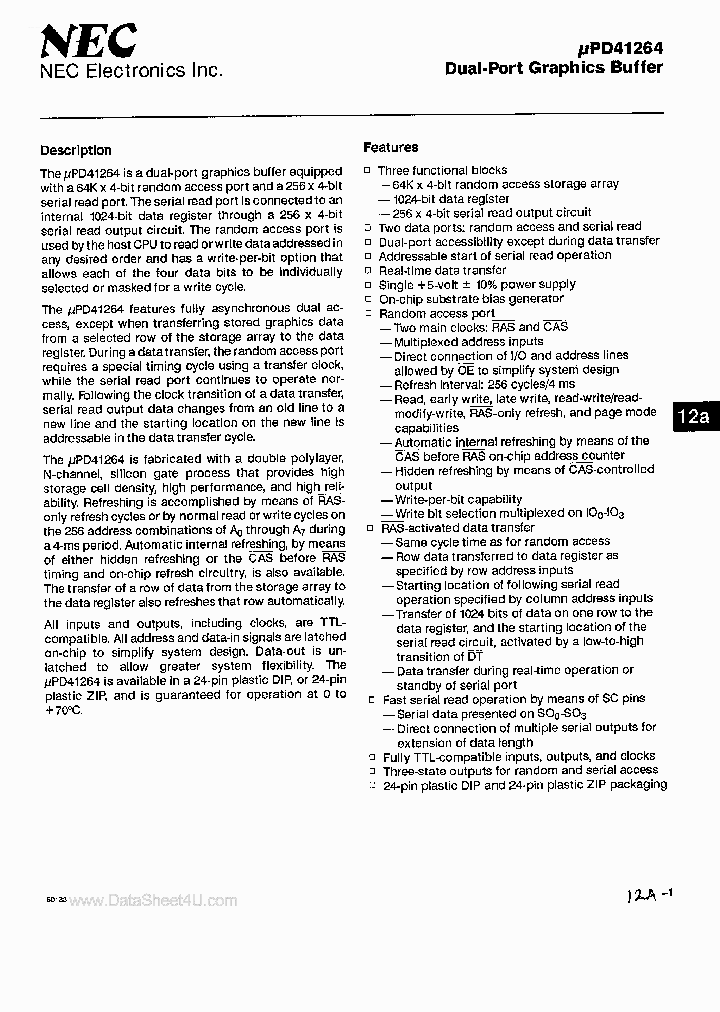 UPD41264_1732659.PDF Datasheet