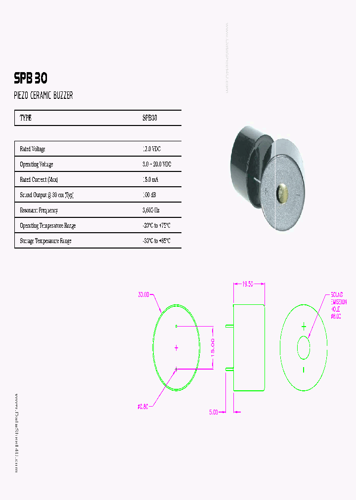 SPB30_1732769.PDF Datasheet