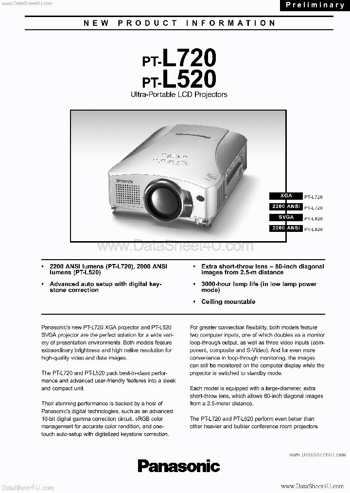 PT-L520_1733197.PDF Datasheet