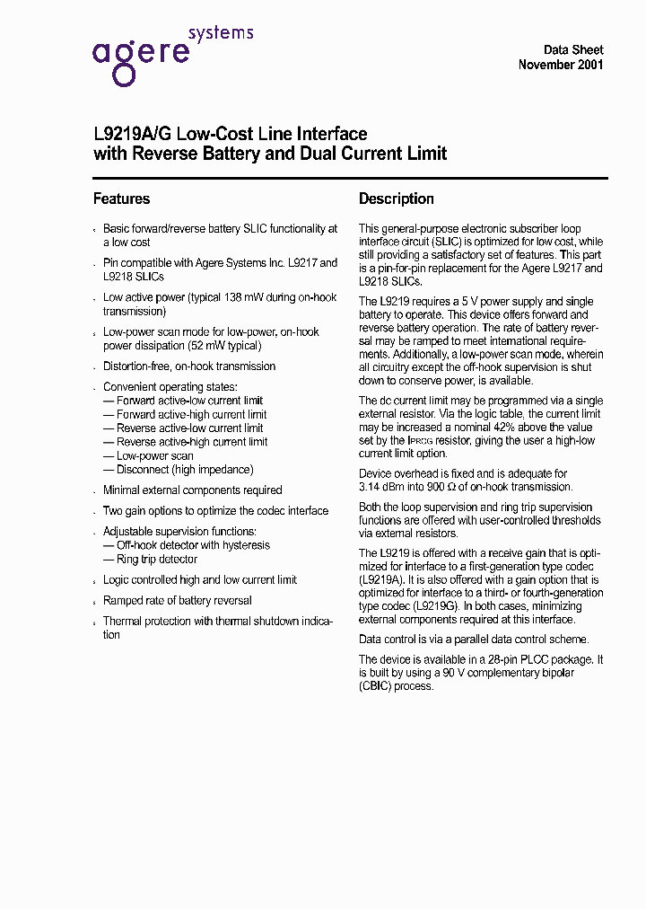 L9219A_1430519.PDF Datasheet