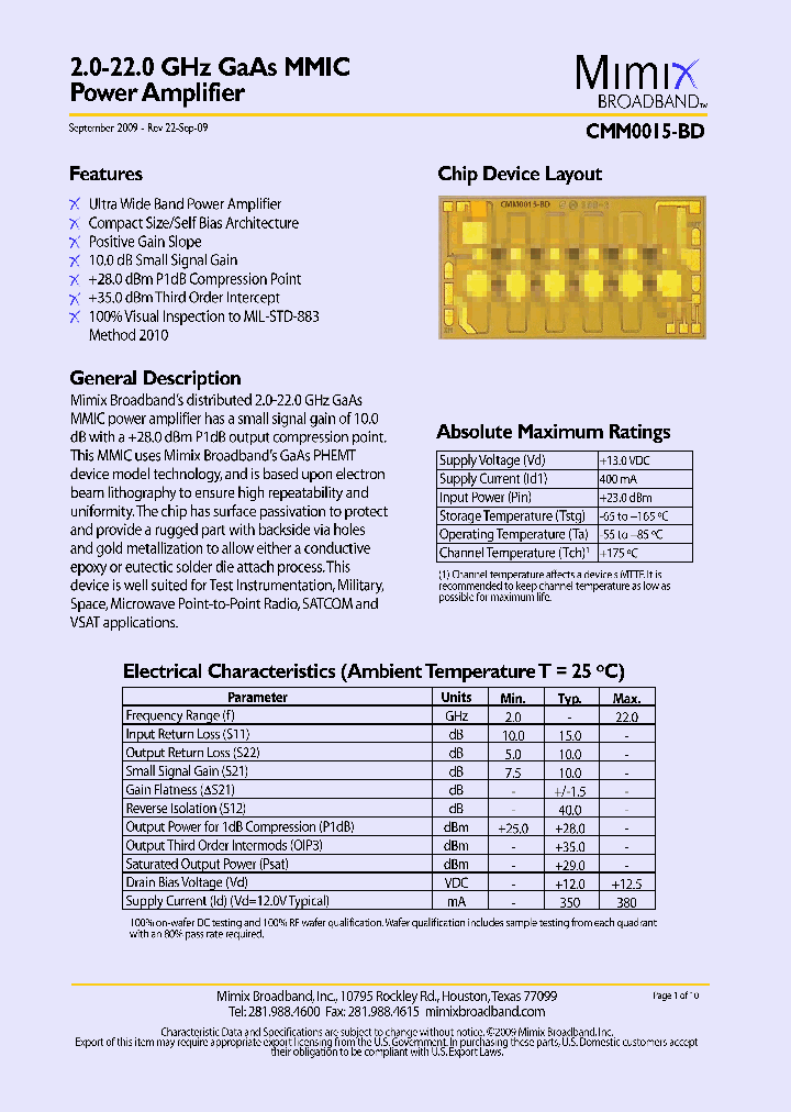 CMM0015-BD09_1733664.PDF Datasheet
