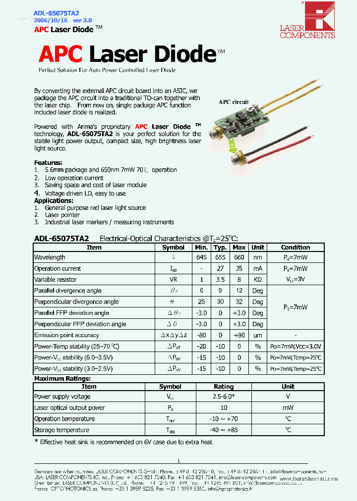 ADL-65075TA2_1735376.PDF Datasheet