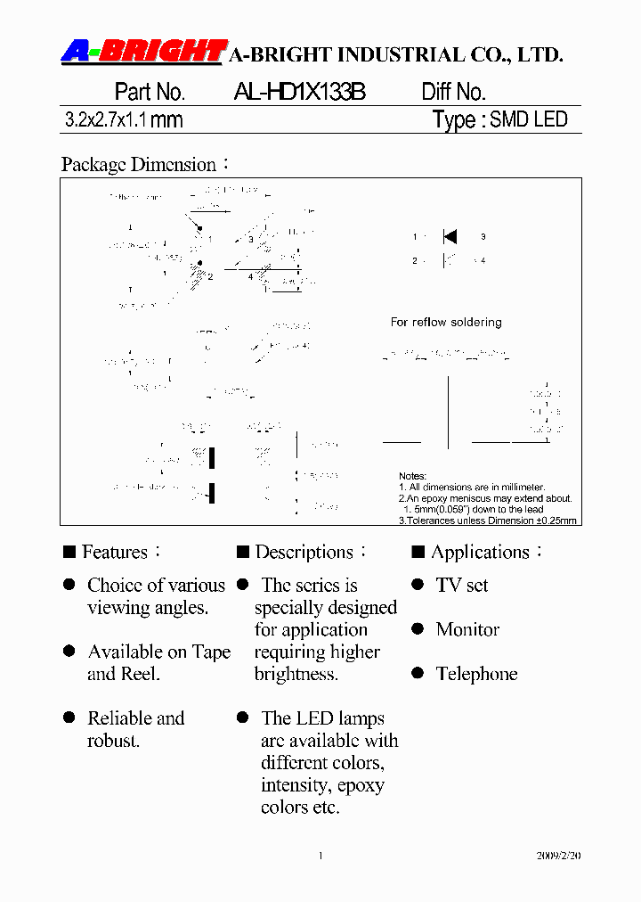 AL-HD1X133B09_1736492.PDF Datasheet