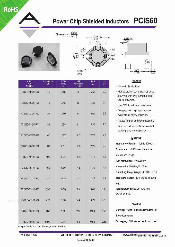 PCIS60_1736968.PDF Datasheet
