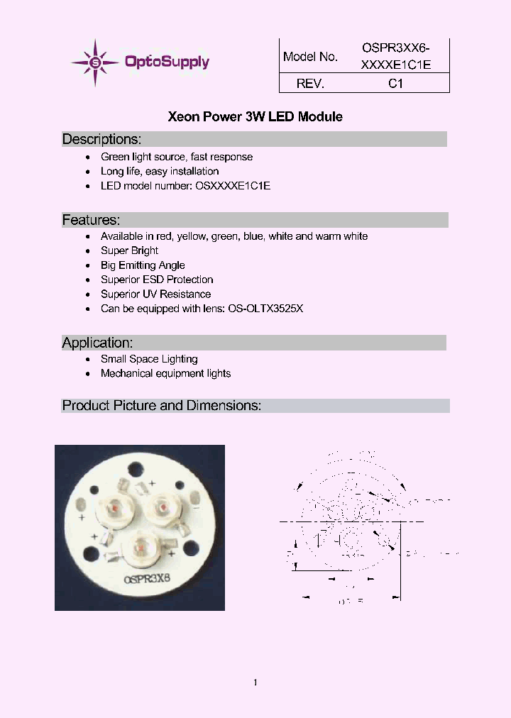 OSPR3XX6-XXXXE1C1E_1737077.PDF Datasheet