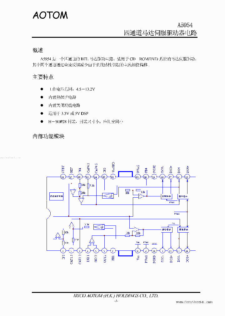 A5954_1741507.PDF Datasheet