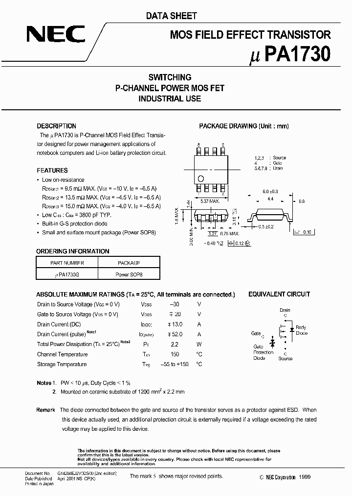 UPA1730G-E1_1742062.PDF Datasheet